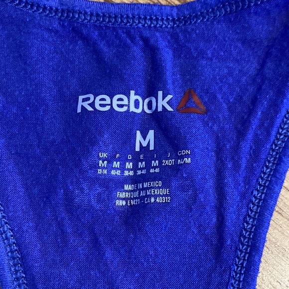 Reebok Medium Tank Top - Picture 2 of 4
